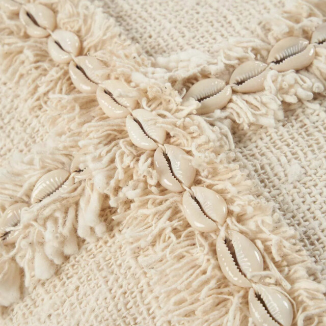 Bazar Bizar The nomad cushion cover natural BARI008N-50x50 large