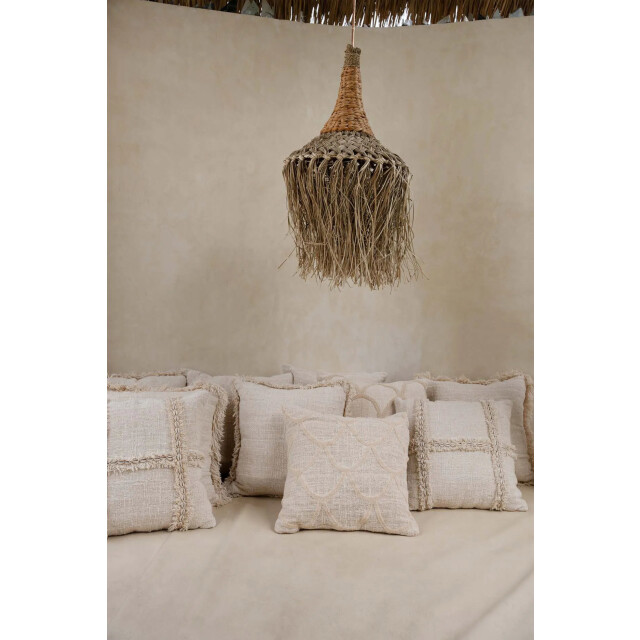 Bazar Bizar The nomad cushion cover natural BARI008N-50x50 large