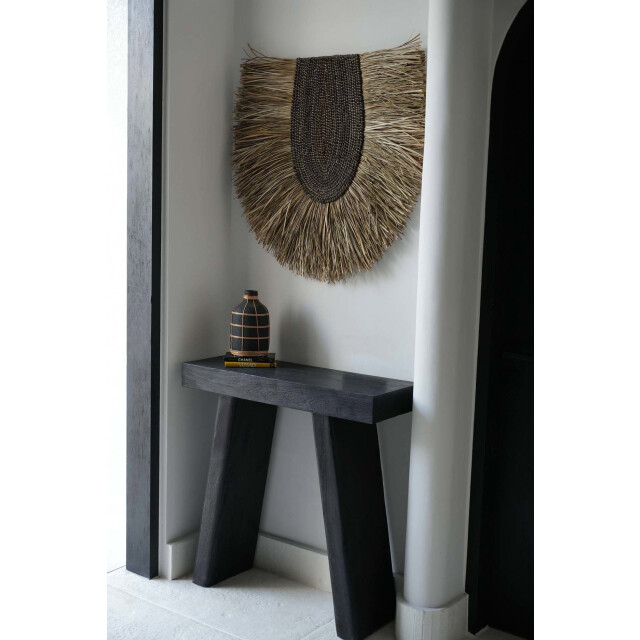 Bazar Bizar The whoopy vase black natural l JABR090BN-L large