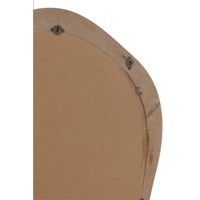 J-Line Wall mirror moderna mdf/mirror white large 50802 large