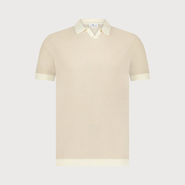Blue Industry De knitted v-hals polo | KBIS25-M32 large