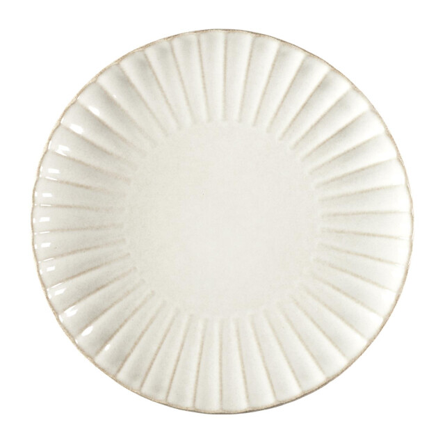 Home Deco Factory Servies 6 persoons 18-delig vlora stoneware aardwerk creme 3047602 large