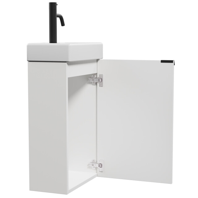 Badplaats Toiletmeubel bosco 40 x 22 cm mat fonteinmeubel met wastafel 3180972 large