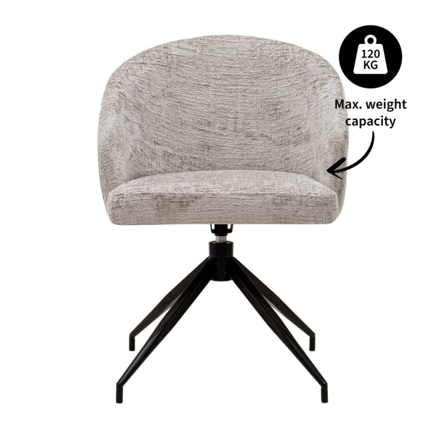 Kick Collection Kick draaistoel merle - 3042176 large