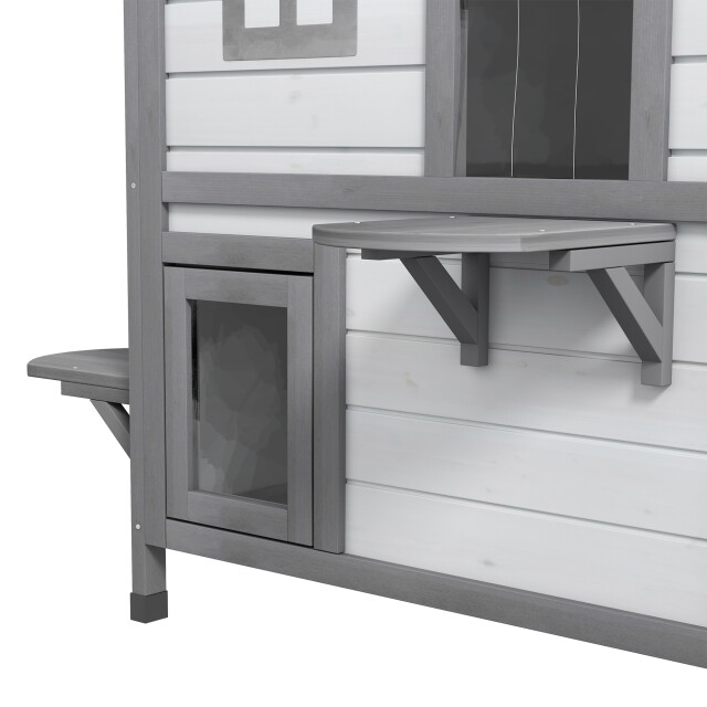 4goodz Kattenhuis 2 laags 78x55x91 cm - 3252709 large
