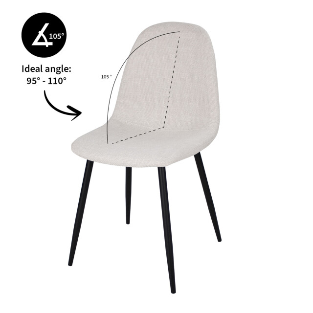 Kick Collection Kick eetkamerstoel noor - 2073654 large