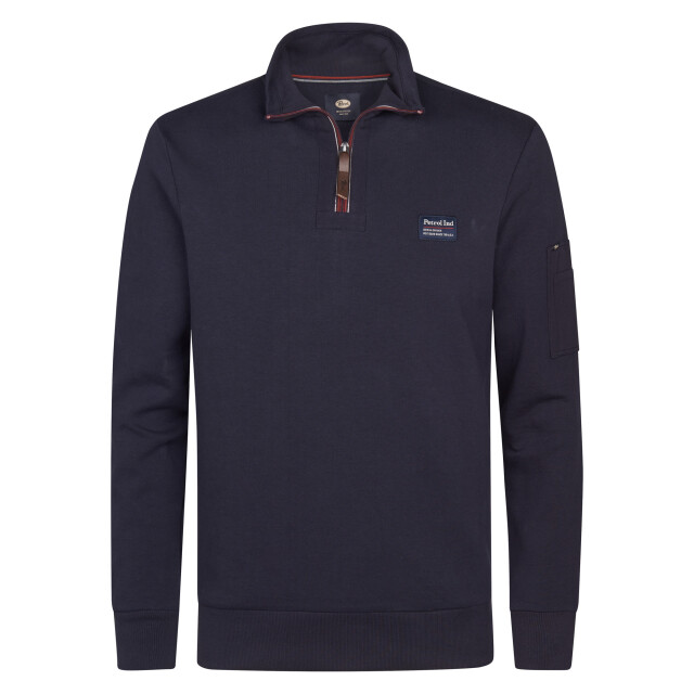 Petrol Industries Men sweater collar zip M-3050-SWC364 large