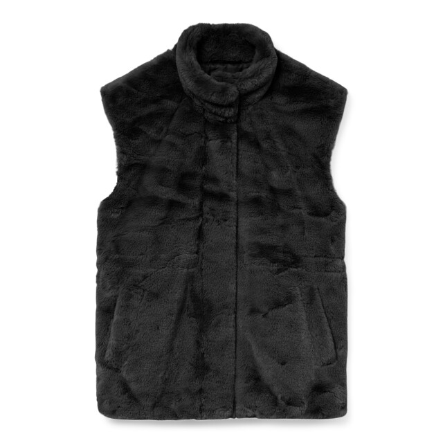 Vero Moda Vmsonjapoppy faux fur waistcoat ga 10310131 large