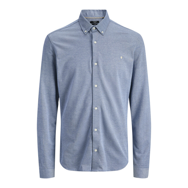 Jack & Jones Jprblublake pique detail l/s shirt 12284463 large