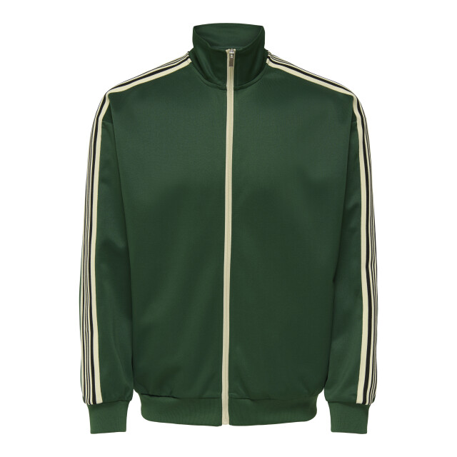 Only & Sons Onsriber rlx ls zip stripe track sw 22035171 large