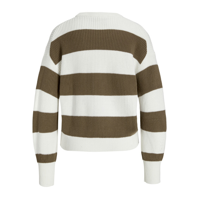 Jack & Jones Jxmila twist stripe crew neck knit 12213517 large