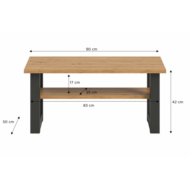 Furnilux Seattle salontafel artisan nb nb 3252313 large