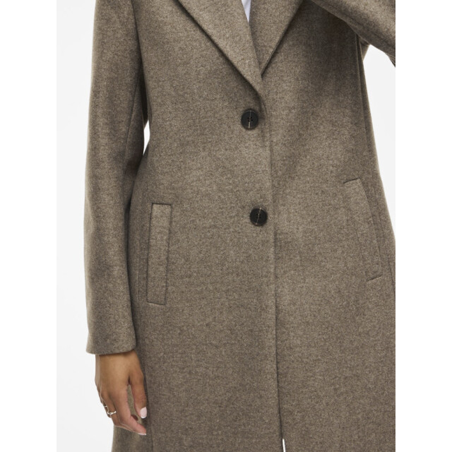 Vila Viclaudia button coat noos zand 4511.04.0010 large