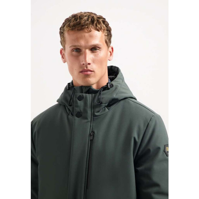 No Excess Jacket long soft shell dark steel 29630818SN-124 large