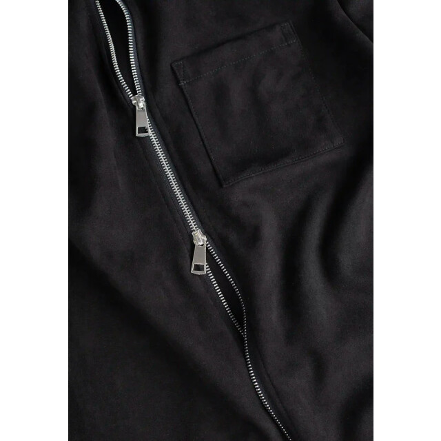 Ciszere Neo vegan suede overshirt 2.0 30038-069-05 black 30038-069-05 large