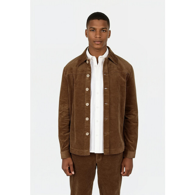 Ciszere Dylan cord overshirt 3.0 30066-064-06 mocha brown 30066-064-06 large