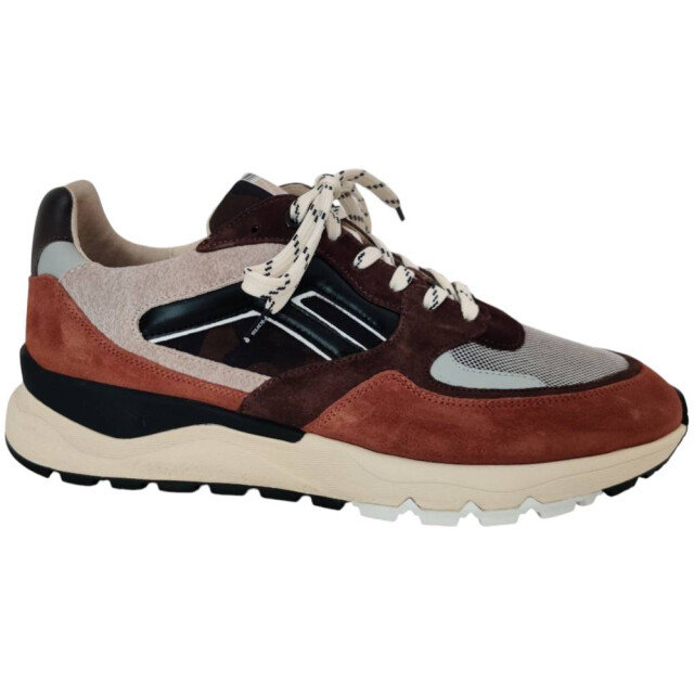 Floris van Bommel 10154-86-02 DE TREENER Sneakers Oranje 10154-86-02 DE TREENER large