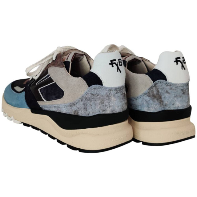 Floris van Bommel 10154-42-03 DE TREENER Sneakers Blauw 10154-42-03 DE TREENER large