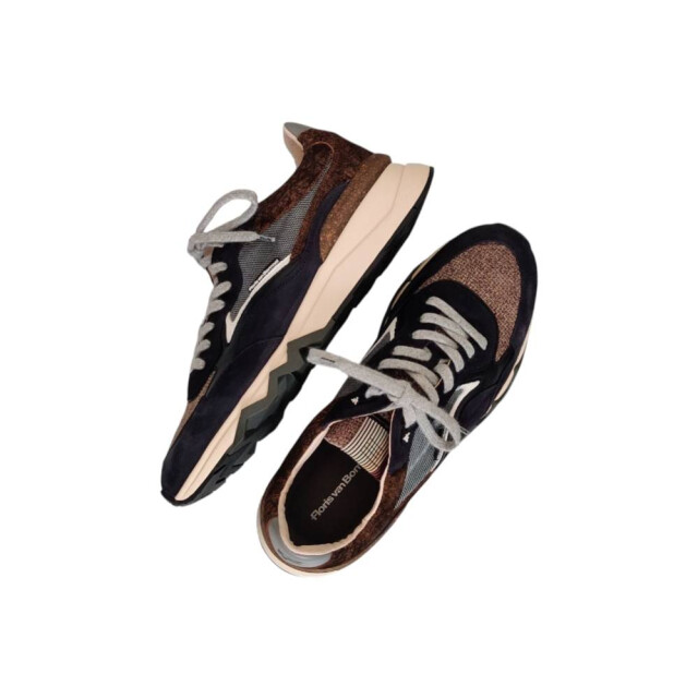 Floris van Bommel 10178-41-01  DE ZAGER Sneakers Blauw 10178-41-01  DE ZAGER large