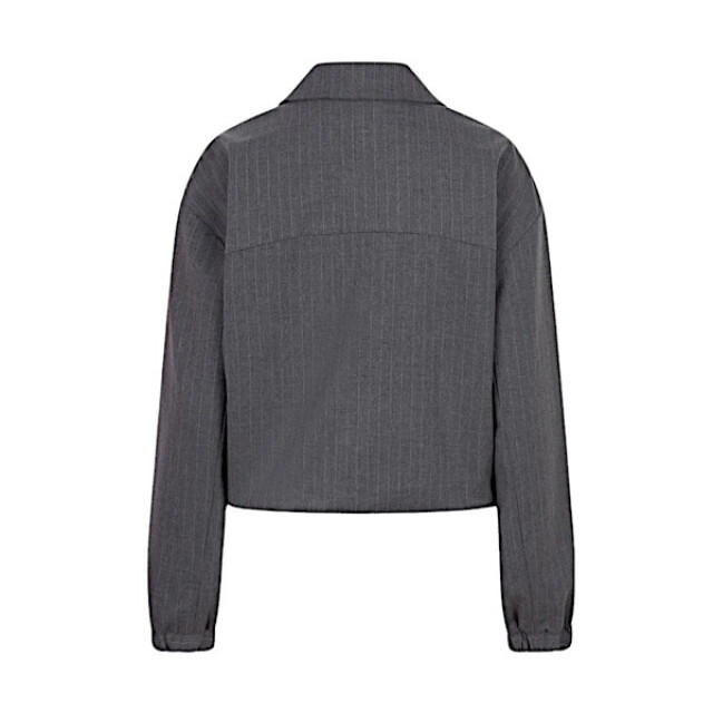 Esqualo Bomber f25-10546 grey melange pinstipe F25-10546 - Grey Melange pinstipe large