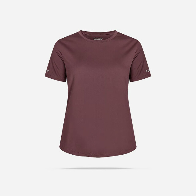 Röhnisch team logo tee training t-shirt korte mouw dames - 069840_730-L large