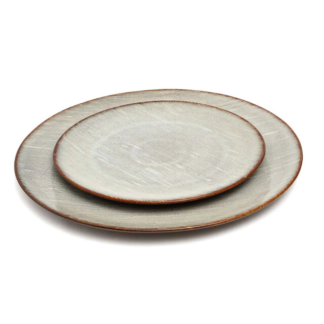 Bazar Bizar The peniche salad plate set of 6 POCE072Y-SET6 large