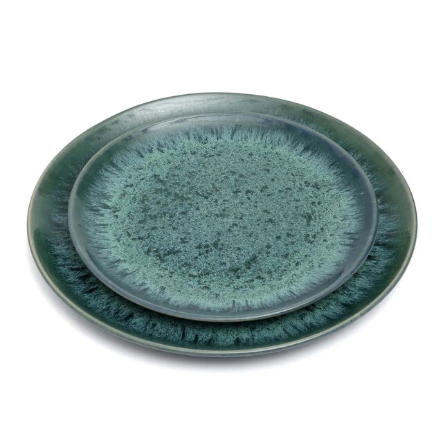 Bazar Bizar The aqua salad plate set of 6 POCE082Bl-SET6 large