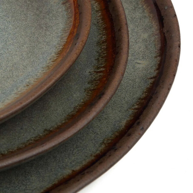 Bazar Bizar The côa salad plate set of 6 POCE064Y-SET6 large