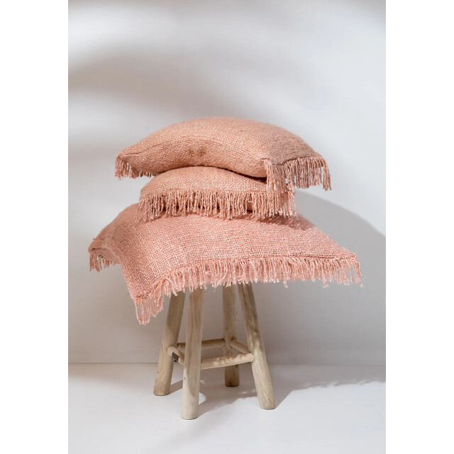 Bazar Bizar The oh my gee cushion cover salmon pink 60x60 INIE001Pi-60x60 large