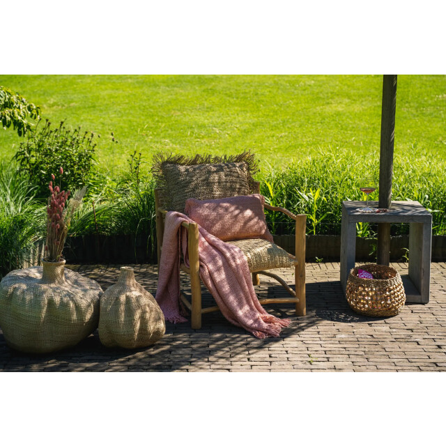 Bazar Bizar The oh my gee cushion cover salmon pink 30x50 INIE001Pi-30x50 large