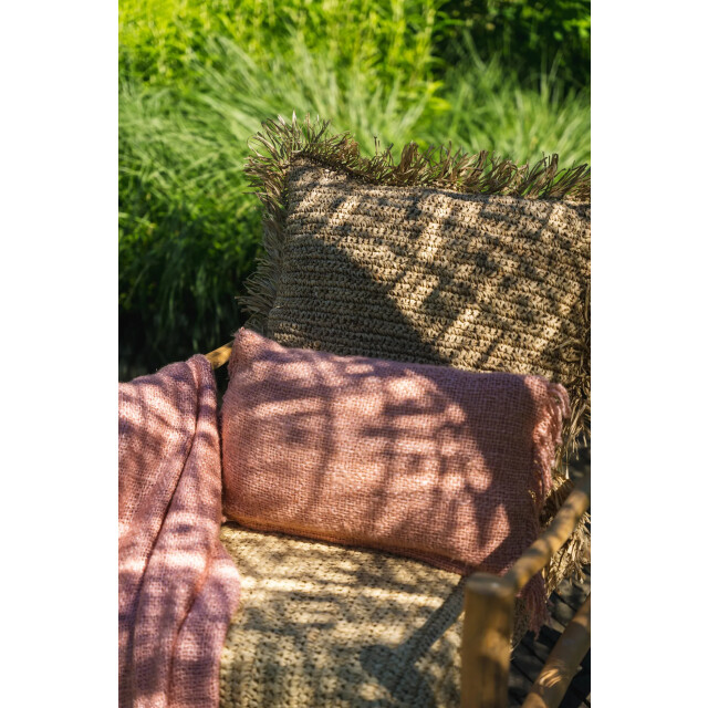 Bazar Bizar The oh my gee cushion cover salmon pink 30x50 INIE001Pi-30x50 large