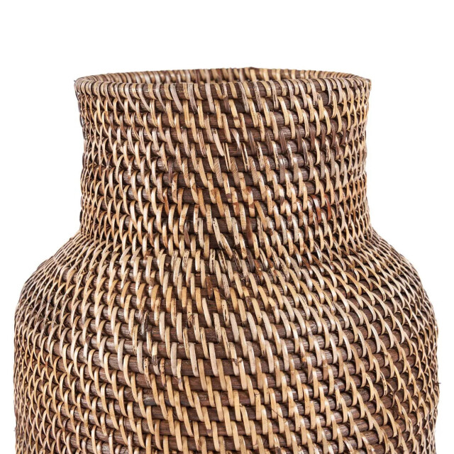 Bazar Bizar The colonial umbrella basket natural brown BAGE016NBr large