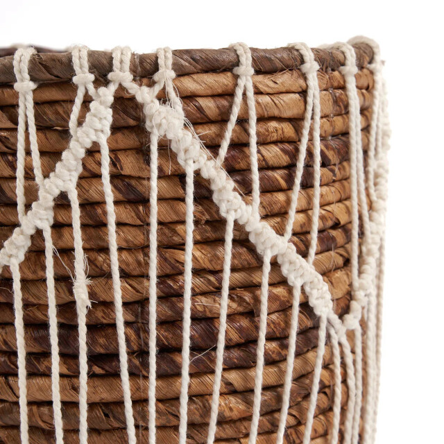 Bazar Bizar The macra-mazing basket natural white m JAAD006NW-M large