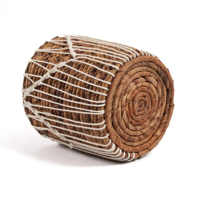 Bazar Bizar The macra-mazing basket natural white m JAAD006NW-M large