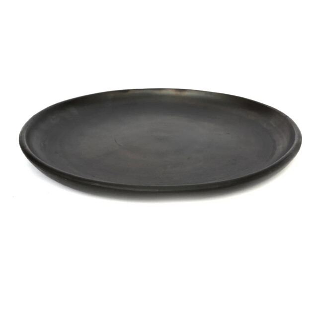 Bazar Bizar The burned classic plate black l JAES009B-L large