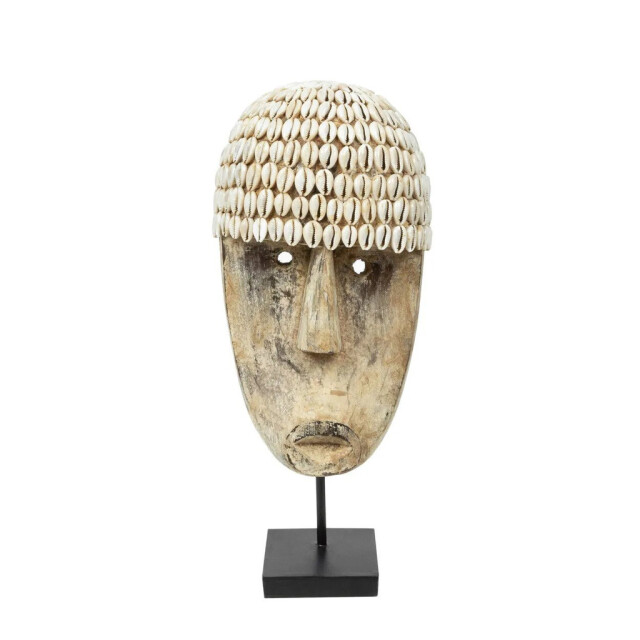 Bazar Bizar The cowrie mask on stand medium BALS001N-M large