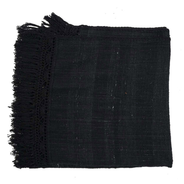 Bazar Bizar The gypsy bed throw black BARI014B large