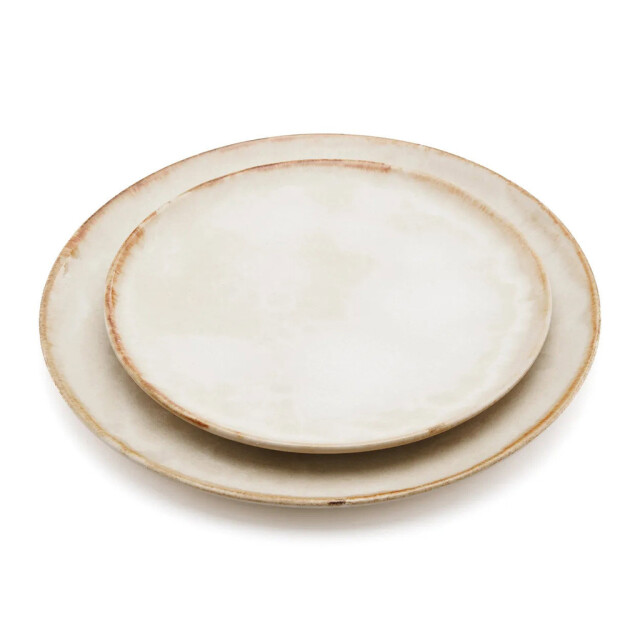 Bazar Bizar The cascais salad plate set of 6 POCE051W-M-SET6 large