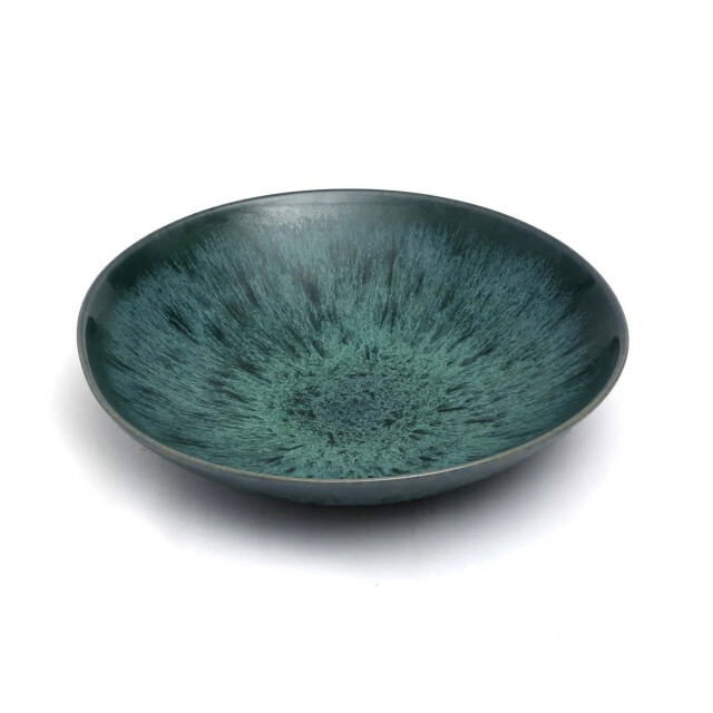 Bazar Bizar The aqua pasta plate set of 4 POCE083Bl-SET4 large
