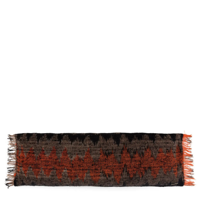 Bazar Bizar The oh my gee cushion cover black orange 35x100 INIE001BOr-35x100 large