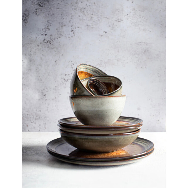 Bazar Bizar The comporta cereal bowl m set of 6 POCE024Y-M-SET6 large