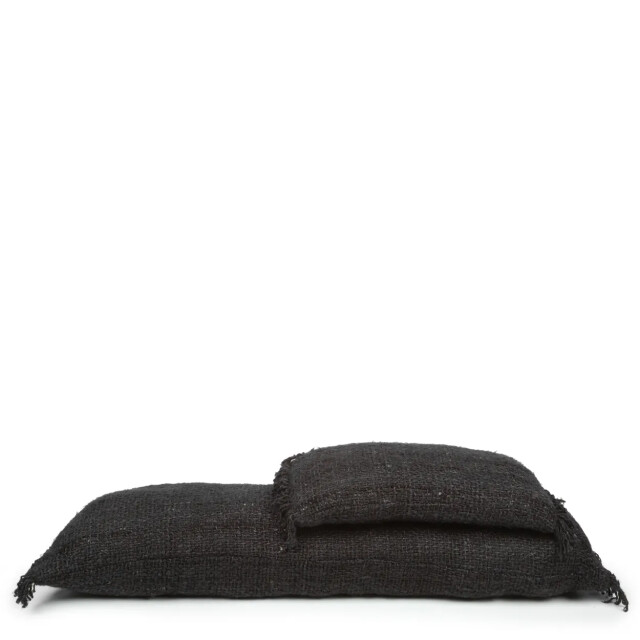 Bazar Bizar The oh my gee cushion cover black navy 35x100 INIE001BNa-35x100 large
