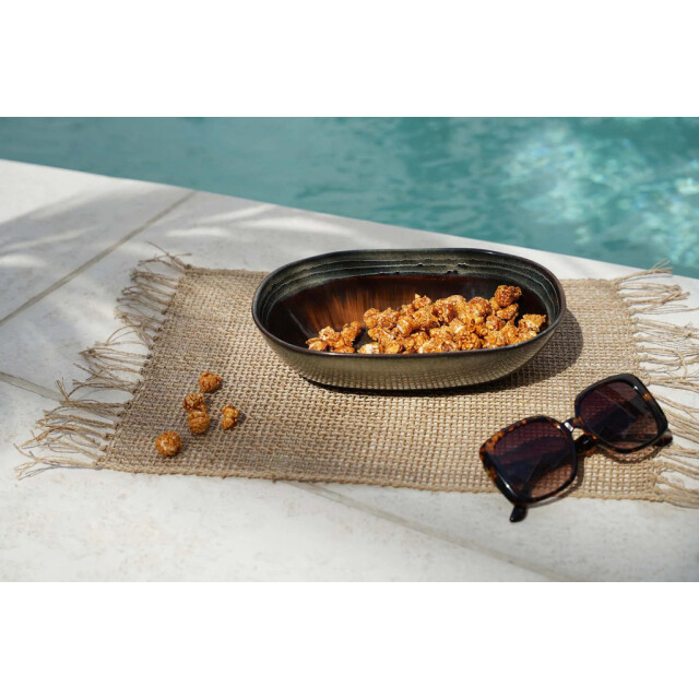 Bazar Bizar The comporta oval bowl l set of 4 POCE027Y-L-SET4 large