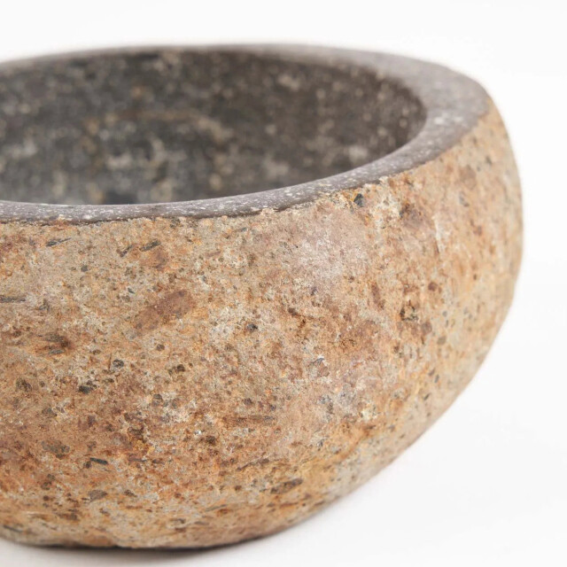 Bazar Bizar The river stone bowl black m JABATU002B-M large