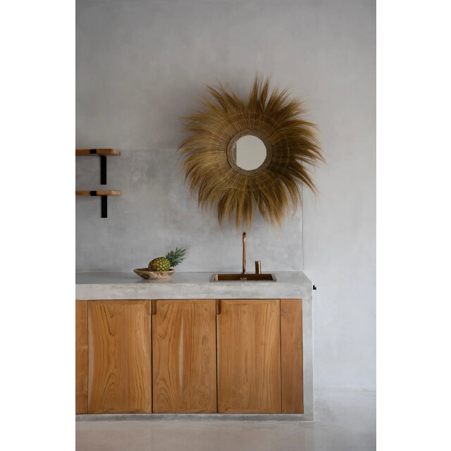 Bazar Bizar The sunken forest mirror natural JARE001N large