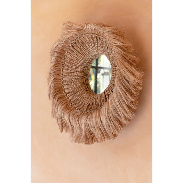 Bazar Bizar The abaca solomon mirror natural JAPA037N large
