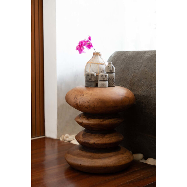 Bazar Bizar The whoopy vase concrete natural s JABR090ConN-S large