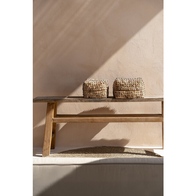 Bazar Bizar The coconut shell basket natural m BA028N-M large