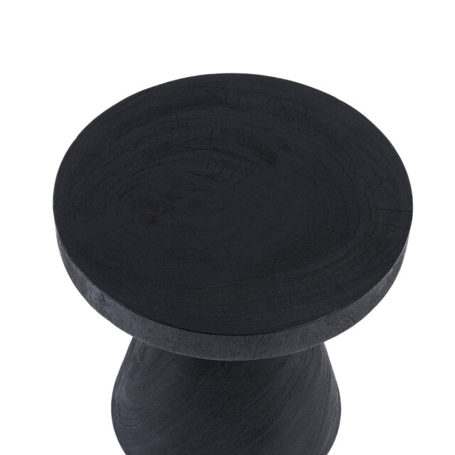 Bazar Bizar The gravity side table black JANAF034B large