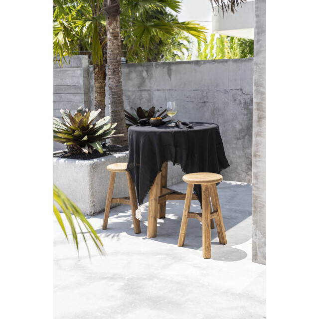Bazar Bizar The linen tablecloth black 150x250 INMAX002B-150x250 large